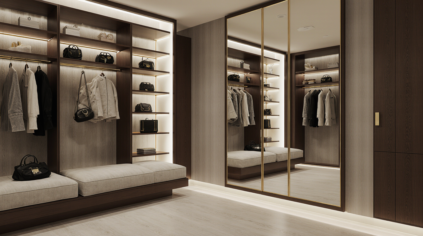 Luxury Walk In Closet Design