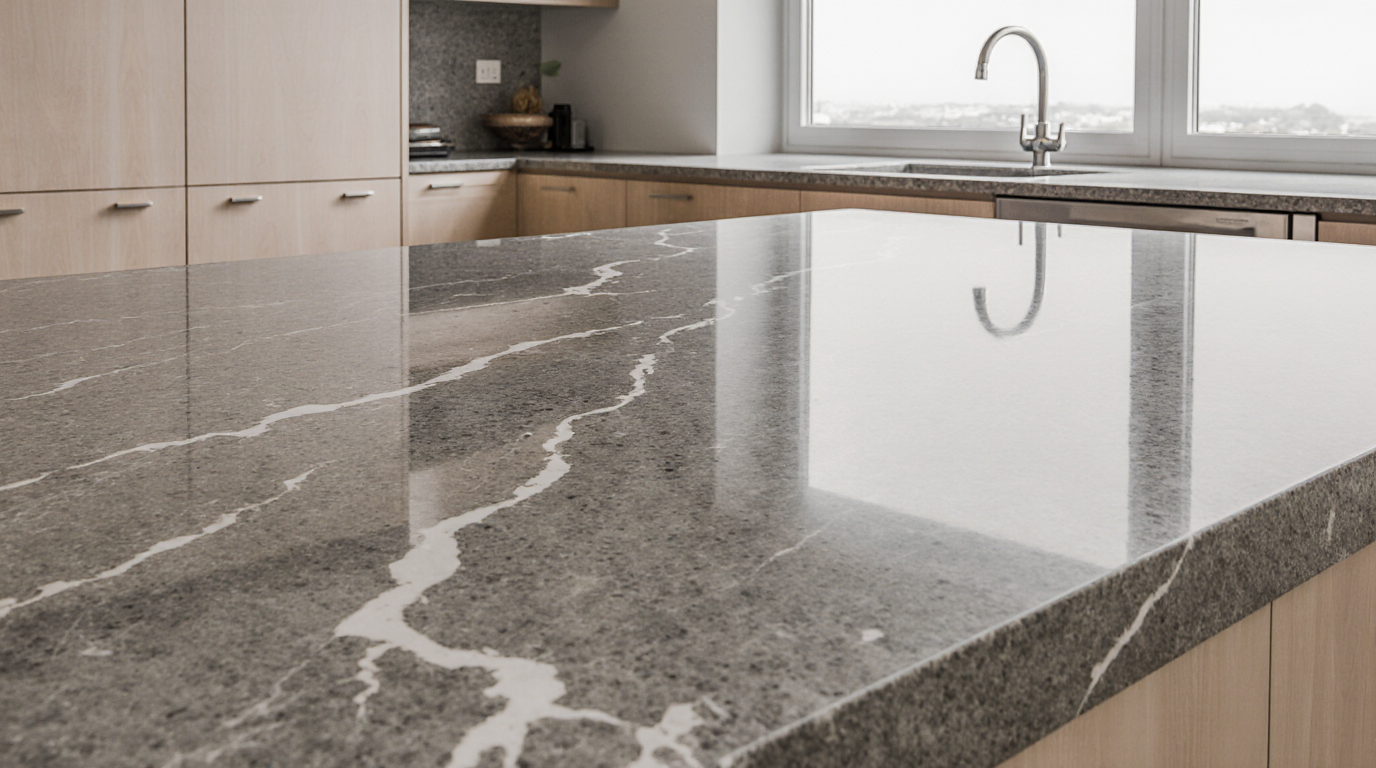 Gray Marble Countertop Sarasota County FL