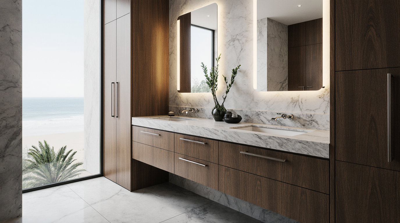 Custom Made Bathroom Cabinets Sarasota County FL