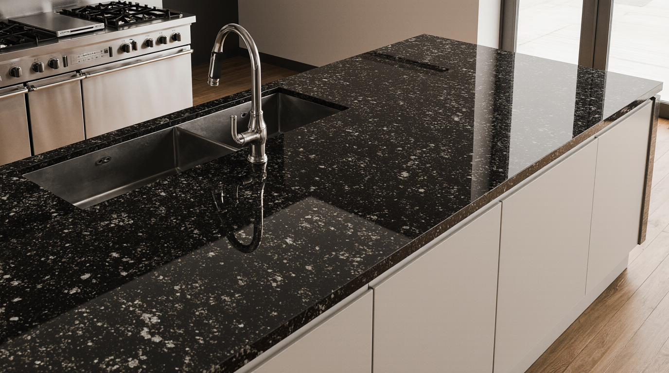 Black Pearl Granite Countertops Sarasota County FL