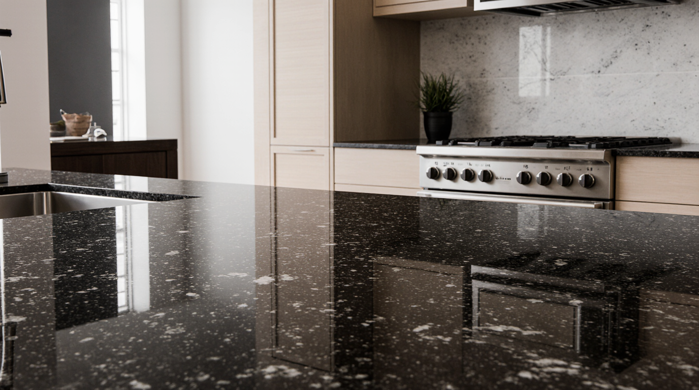 Black Granite Countertops Sarasota County FL