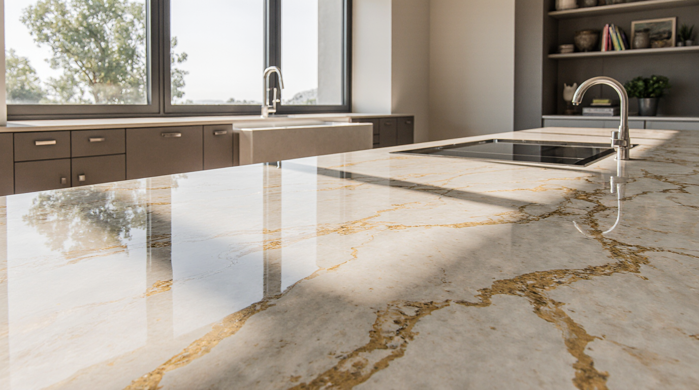 Taj Mahal Quartzite Countertops Sarasota County FL