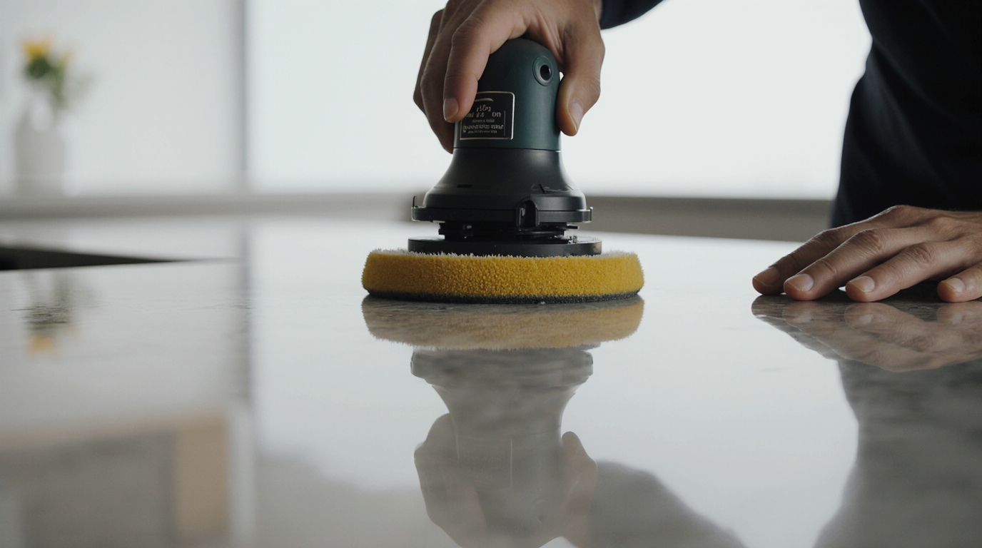 Polishing Quartz Countertops