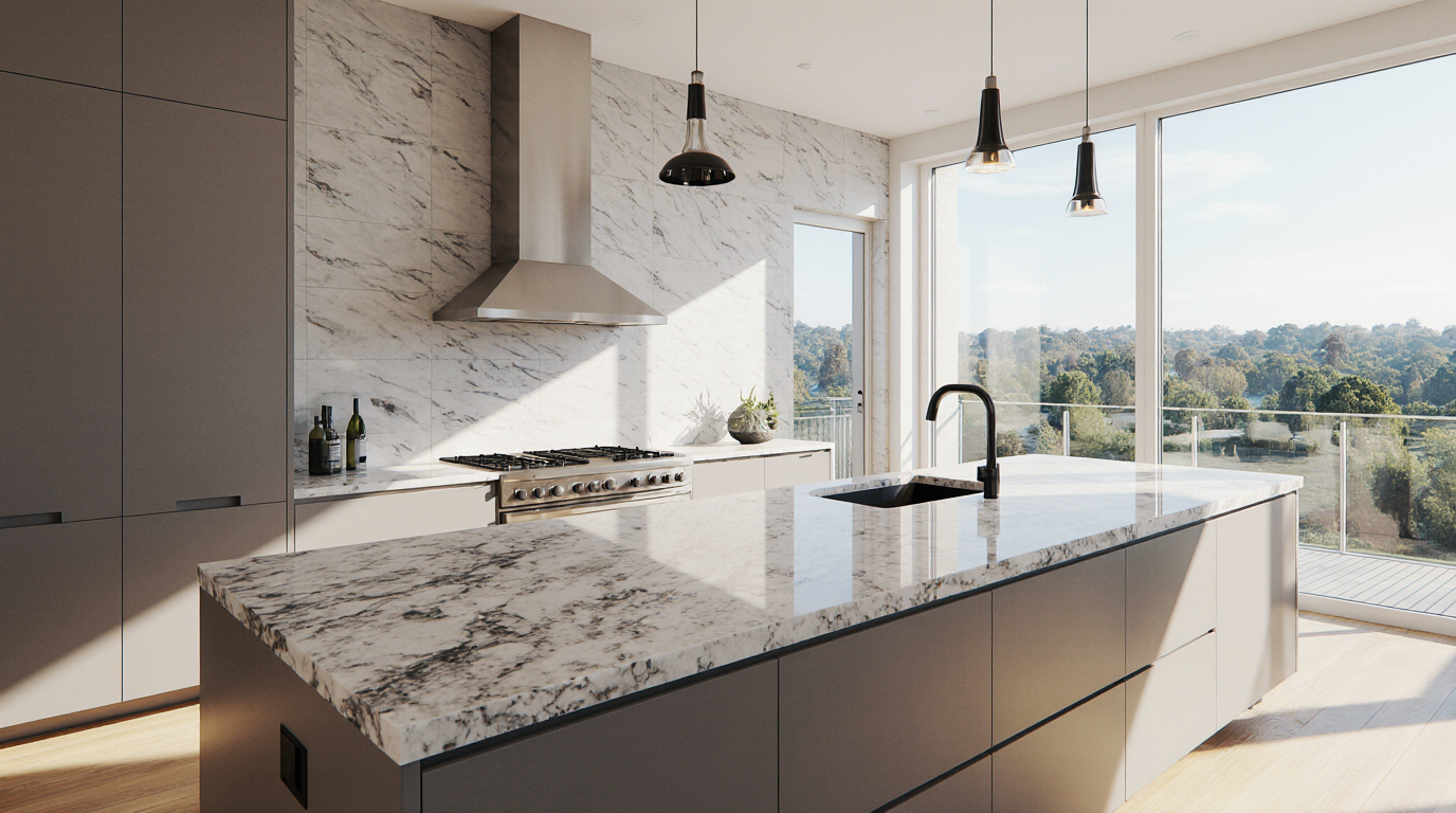 Natural Quartz Countertops Sarasota County FL