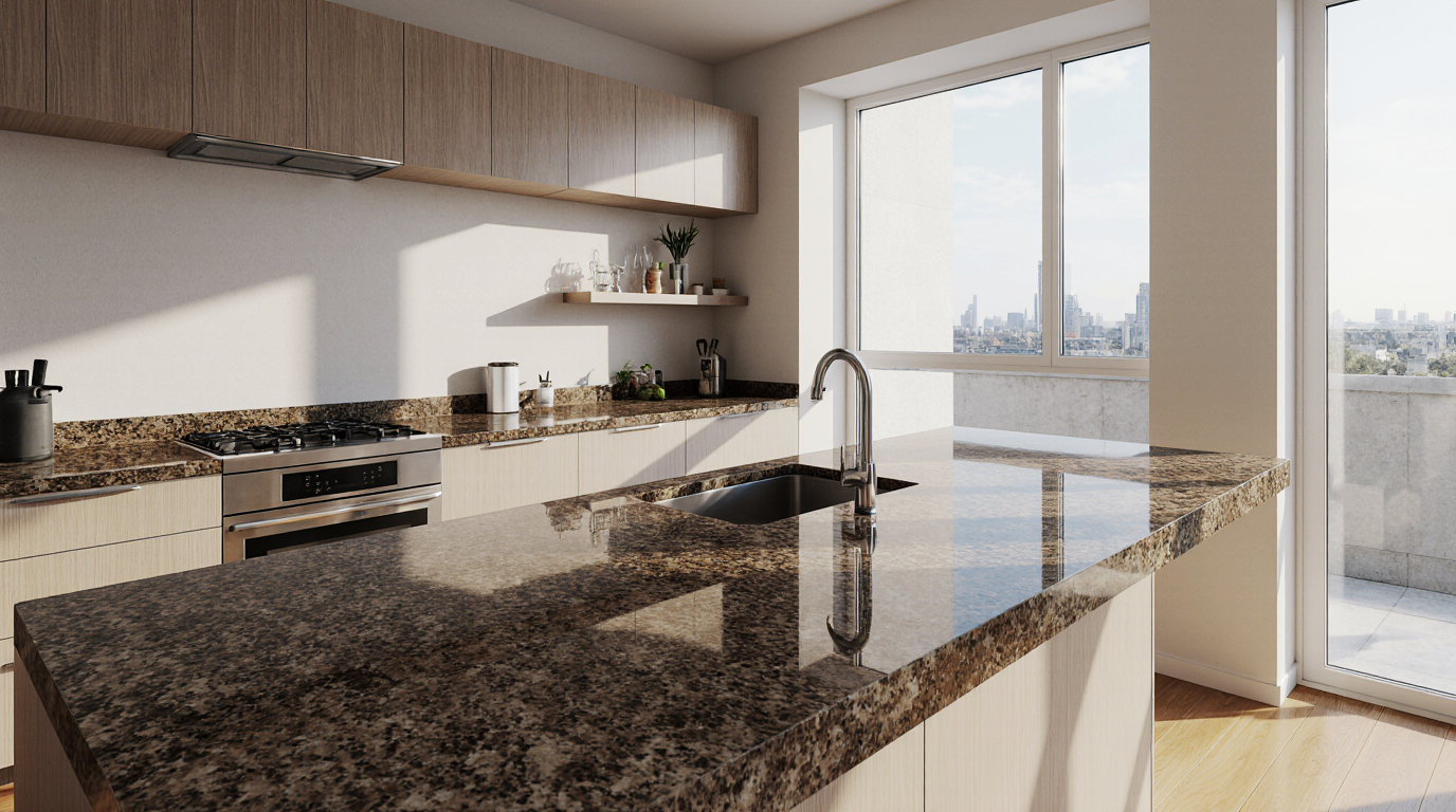 Brown Quartz Countertops Sarasota County FL