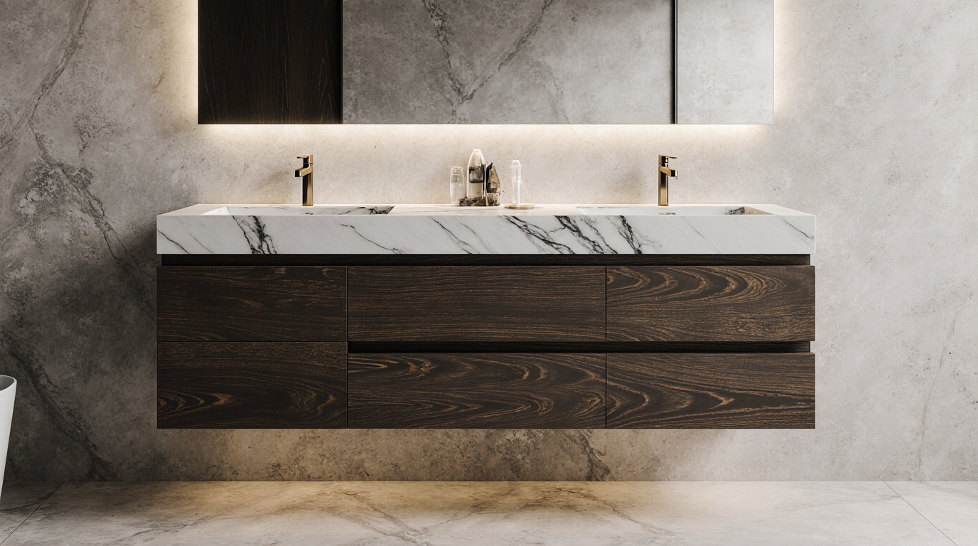 Custom Made Bathroom Vanity