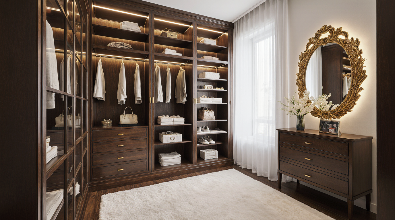 Small Luxury Walk In Closet Sarasota County FL
