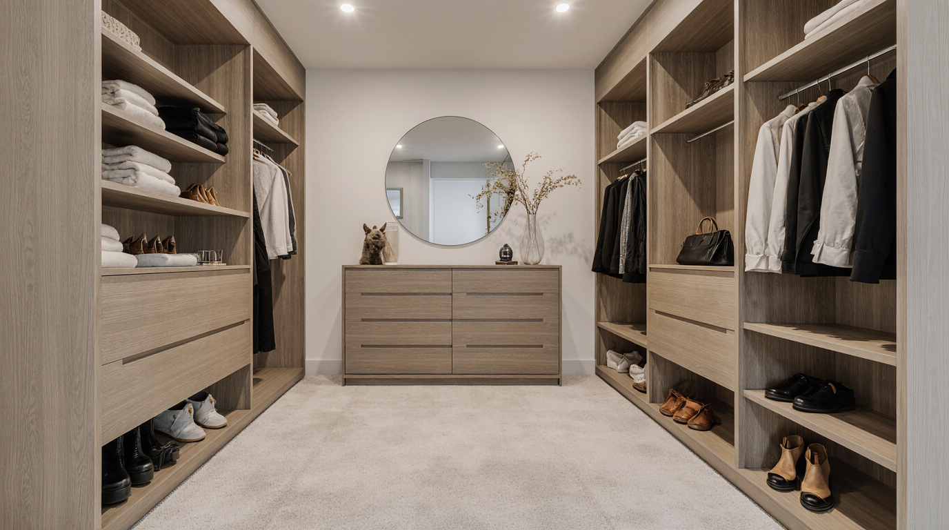 Custom Made Walk in Closet