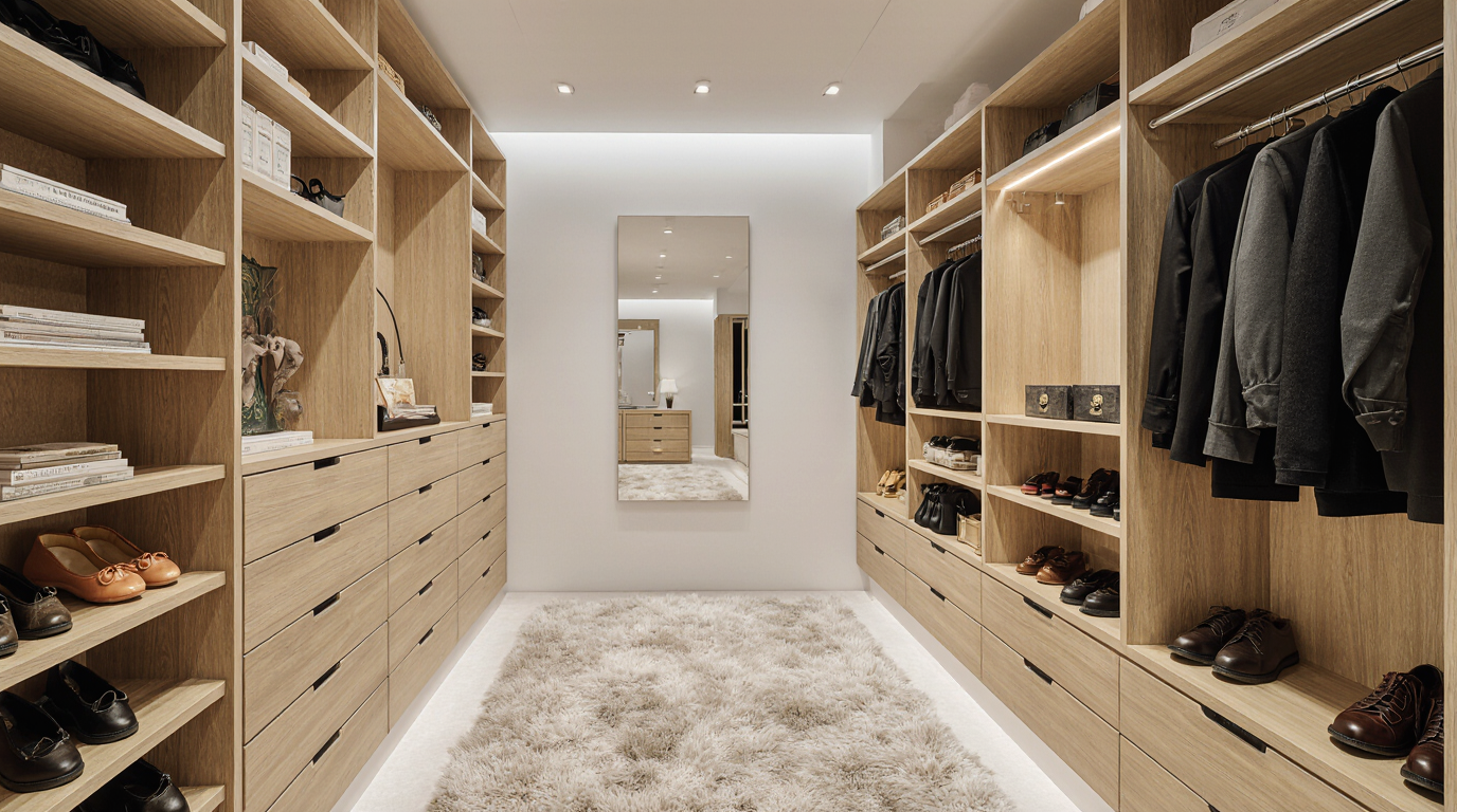Custom Walk in Closet Design Sarasota County FL