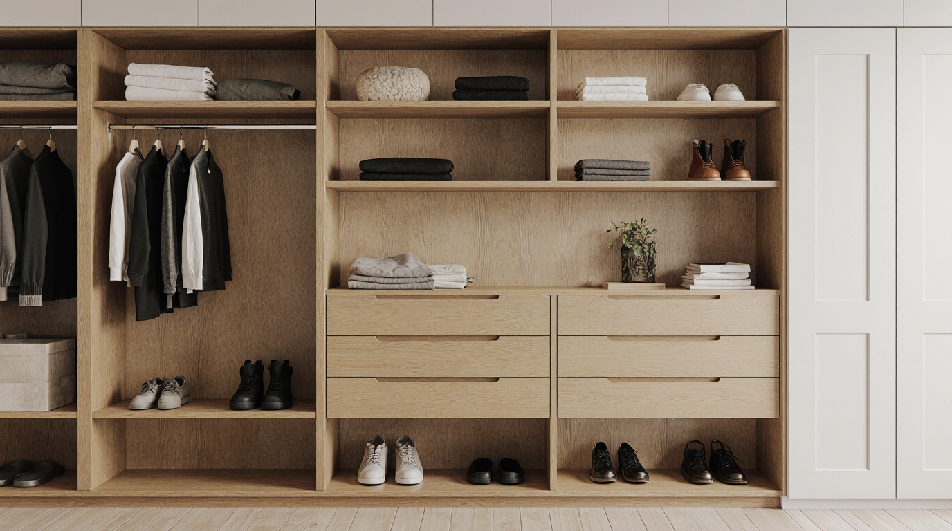 Closet Custom Shelving