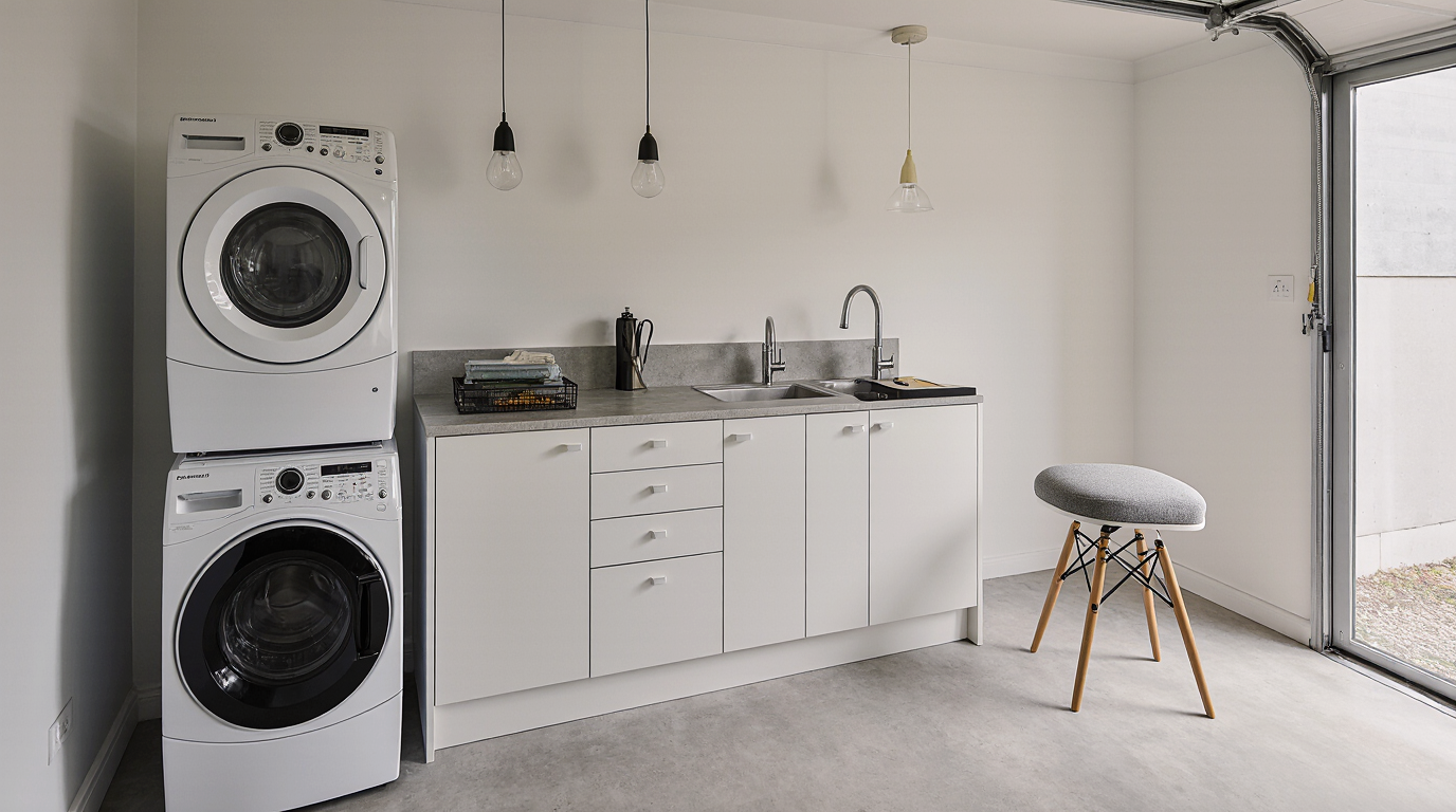 Garage Laundry Ideas