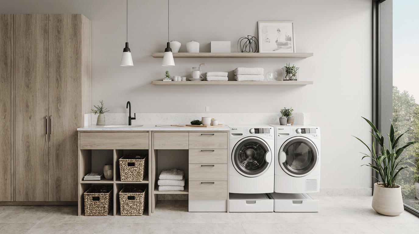 Laundry Room Closet Design