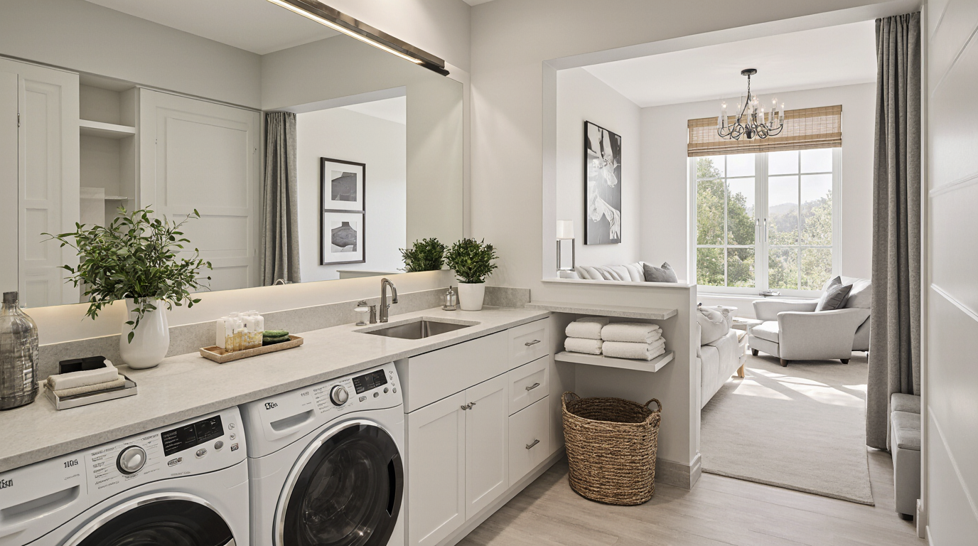 Laundry Closet Makeover