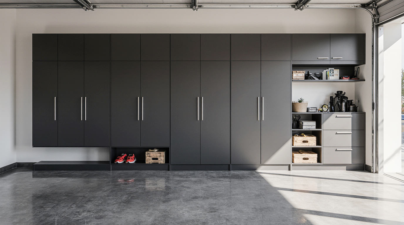 Custom Garage Storage Cabinets Sarasota County FL