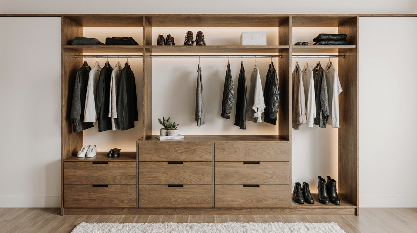 Custom Built Closet Shelving Sarasota County FL