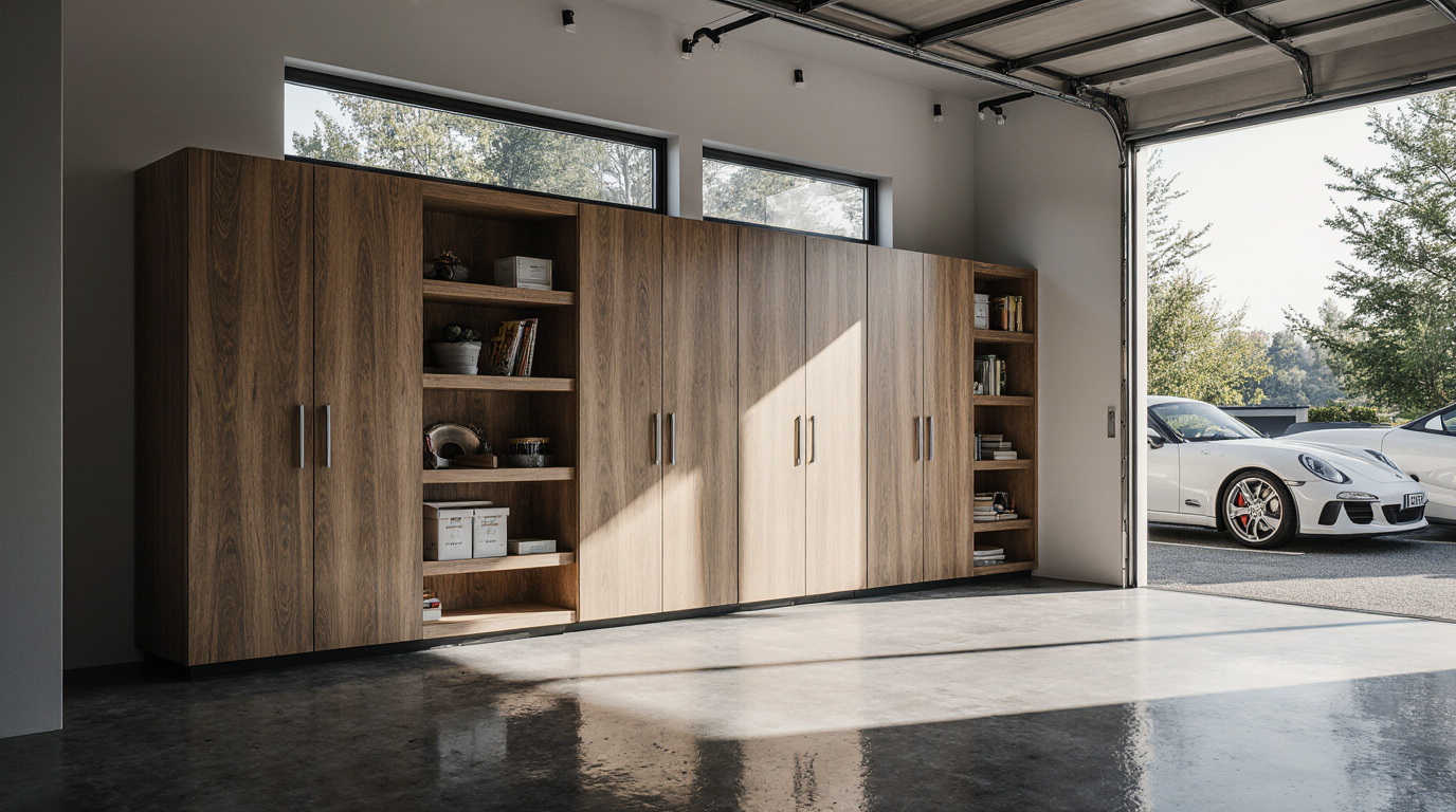 Custom Made Garage Cabinets Sarasota County FL