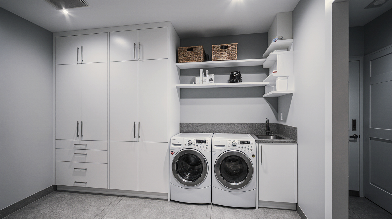 Garage Laundry Makeover Sarasota County FL