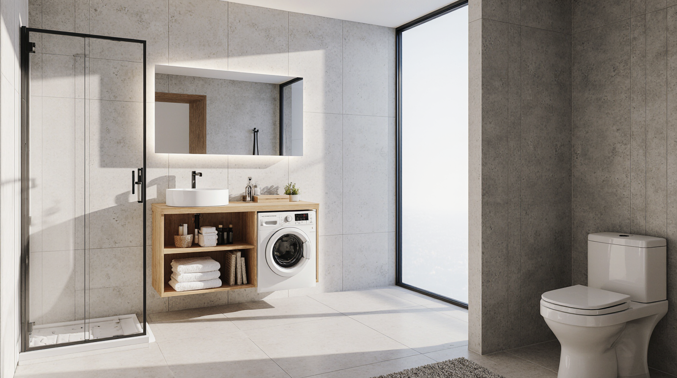 Laundry Bathroom Combo Ideas Sarasota County FL