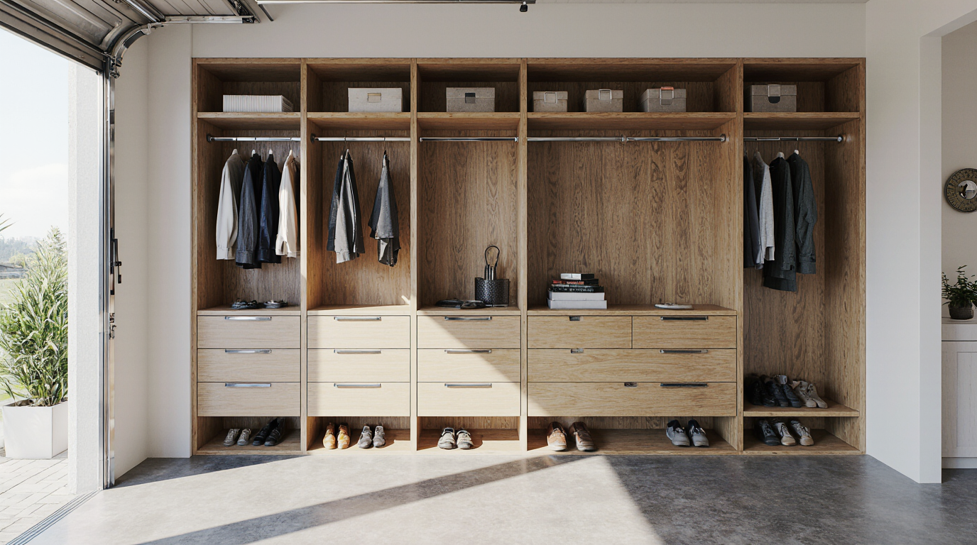 Custom Walk in Closet Shelving Sarasota County FL