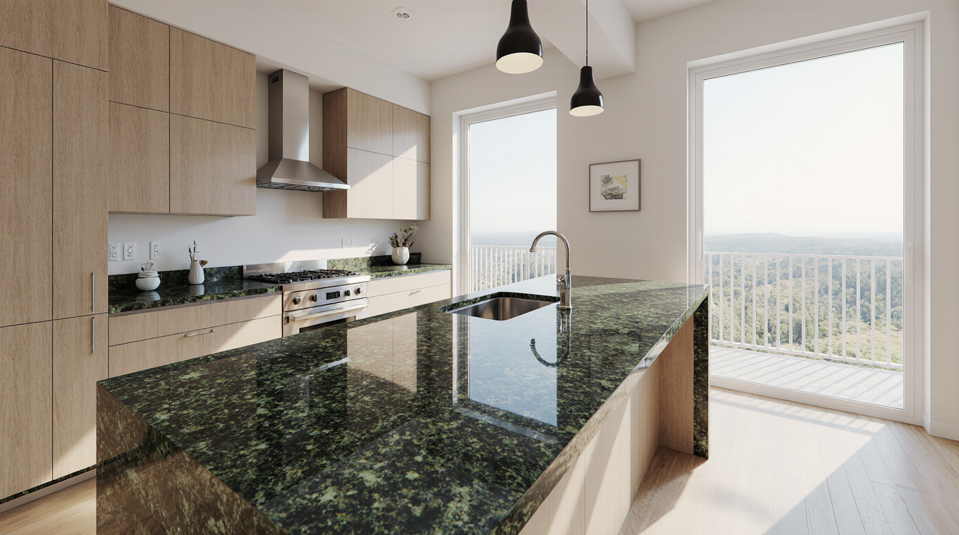 Green Quartz Countertops Sarasota County FL