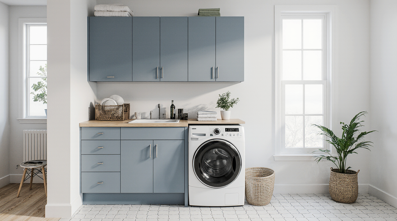 Cheap Laundry Room Makeover Sarasota County FL