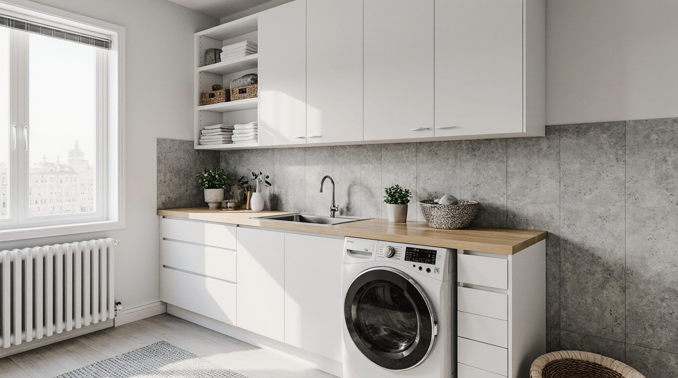 Small Laundry Makeover