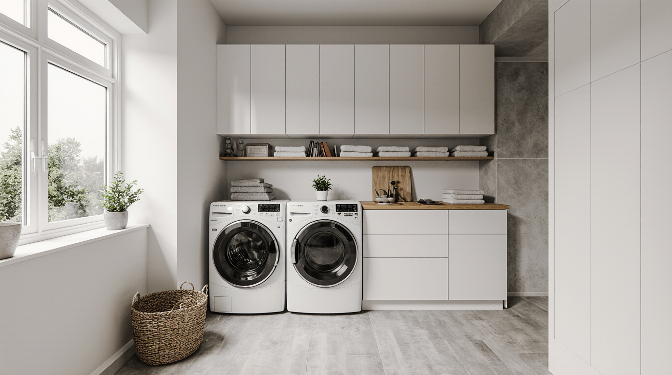 Large Laundry Room Design