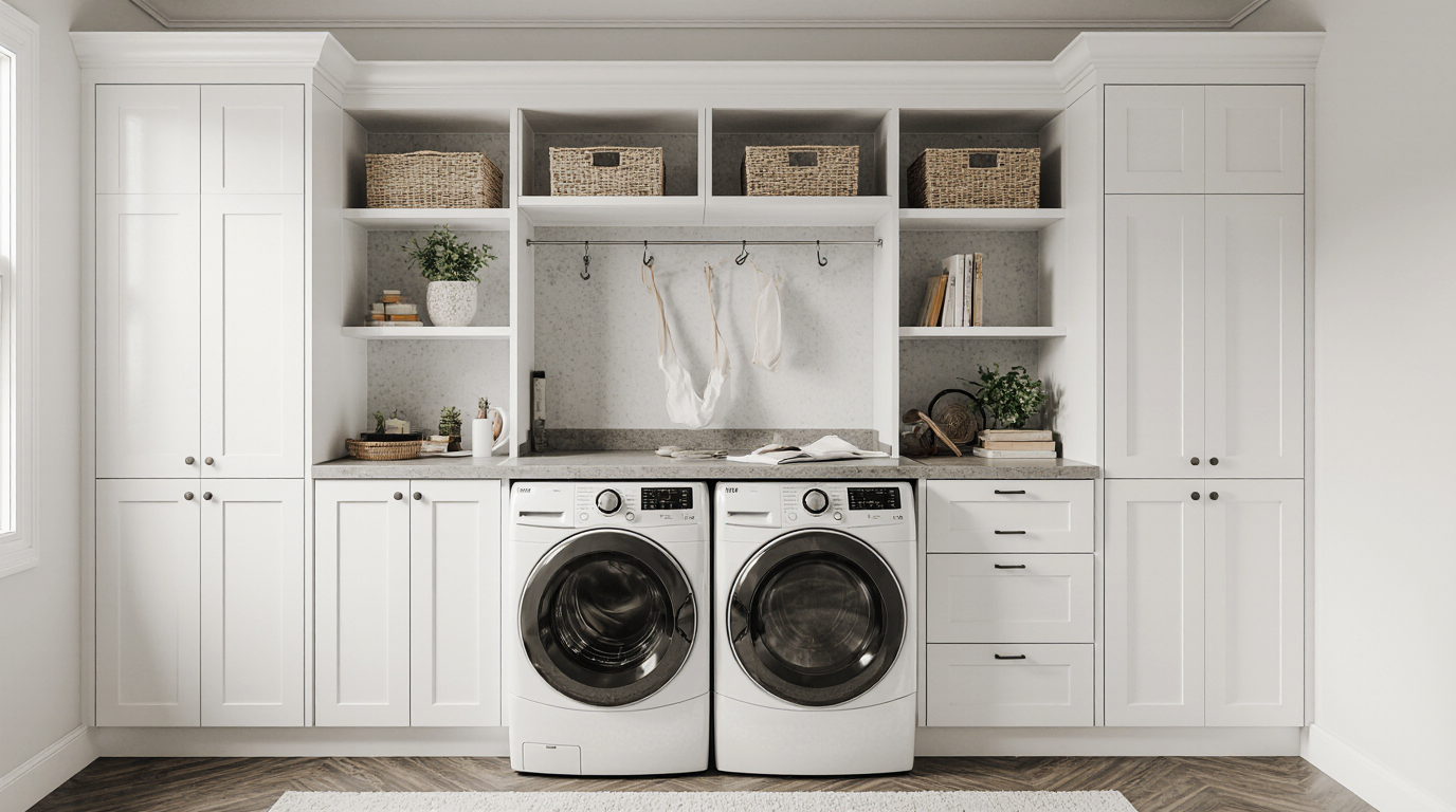 Laundry Room Cabinet Layout Ideas