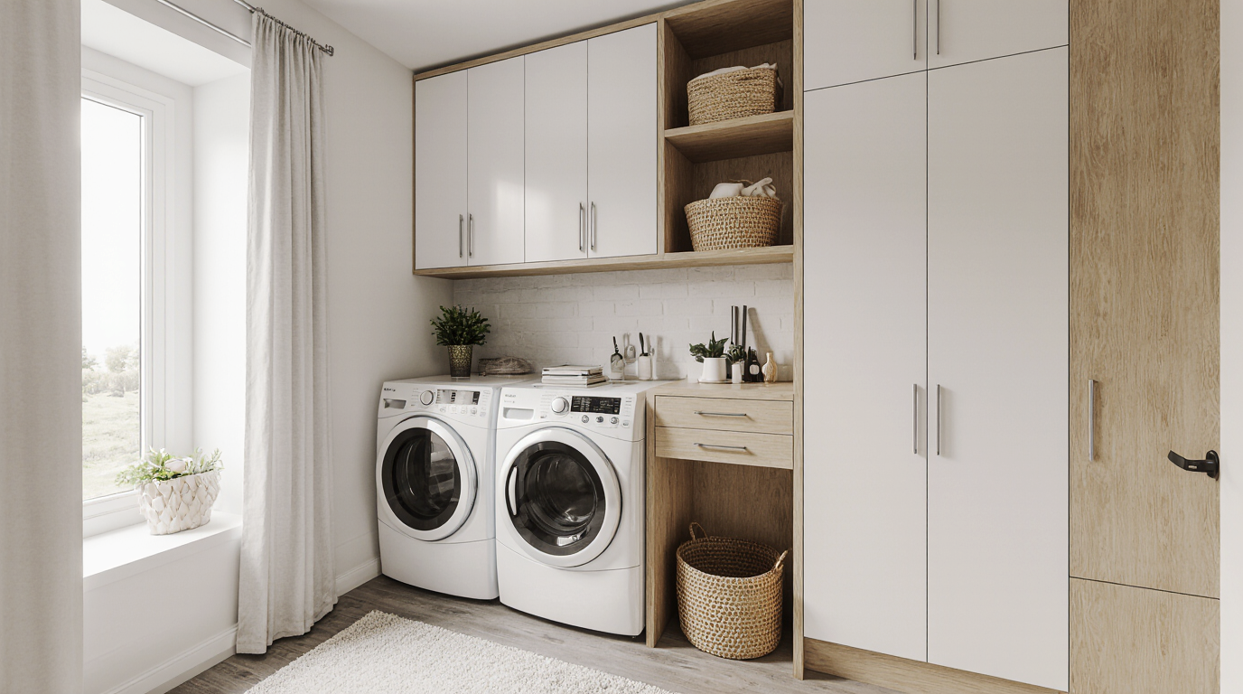 Laundry Room Upper Cabinets Sarasota County FL