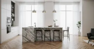 Beautiful White Kitchens Sarasota County FL