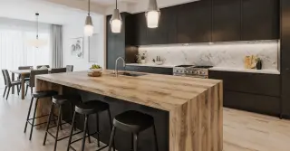 Butcher Block Island Countertop Sarasota County FL