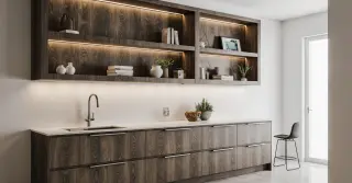 Contemporary Custom Cabinets Sarasota County FL