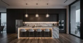 Custom Modern Kitchen Sarasota County FL