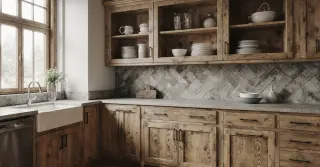 Custom Rustic Cabinets Sarasota County FL