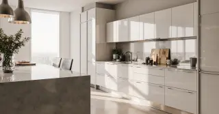 Gloss Kitchen Cabinets Sarasota County FL