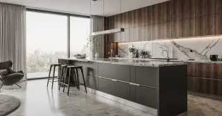 High End Modern Kitchen Cabinets Sarasota County FL