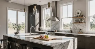 L Shaped Counter Kitchen Sarasota County FL