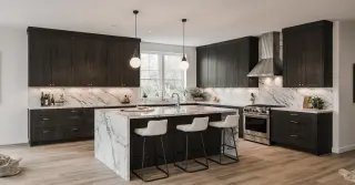 L Shaped Kitchen Designs With Island Sarasota County FL