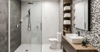 Luxury Bathroom Wallpaper Sarasota County FL