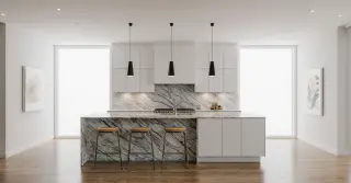 Luxury White Kitchen Sarasota County FL