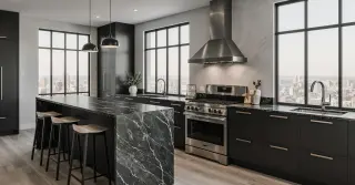 Matte Black Countertops Sarasota County FL