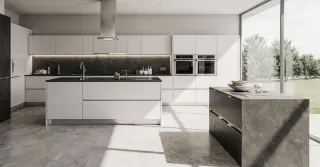 Modern Flat Panel Kitchen Cabinets Sarasota County FL