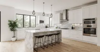 Modern U Shaped Kitchen Sarasota County FL