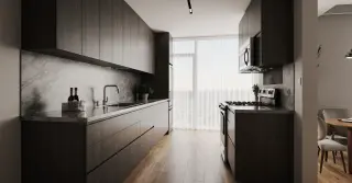 Narrow Kitchen Designs