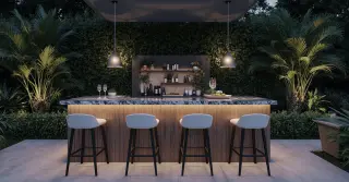 Outdoor Bar Countertops Sarasota County FL