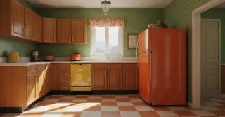 Retro Kitchen Design Sarasota County FL