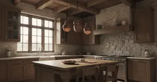 Rustic Kitchen Sarasota County FL