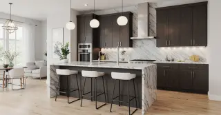 Small Kitchen with Peninsula Sarasota County FL