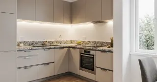 Small U Shaped Kitchen Layout Sarasota County FL