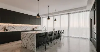 Tiled Kitchen Island Sarasota County FL